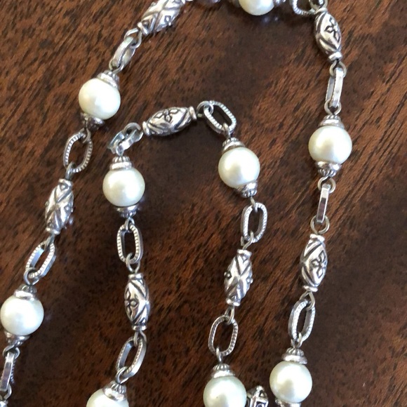 Brighton ZOE Toggle necklace and matching earrings set rare retired - Picture 7 of 13